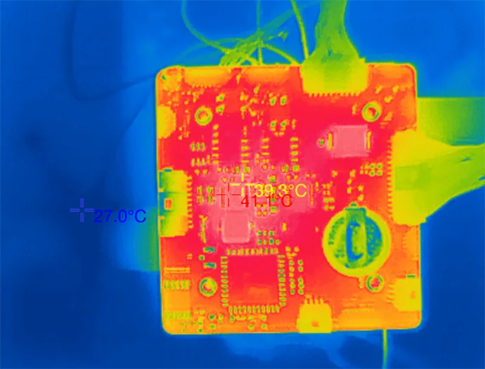 IR Camera Setup for LED PCB Analysis