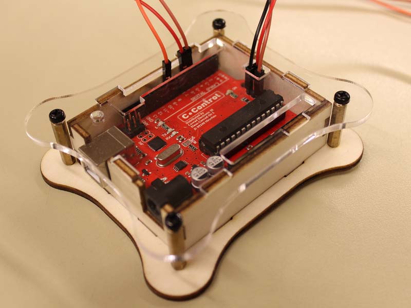 Arduino Project with Laser Drilled Enclosure