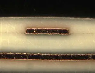 Copper Trace Cross-Section