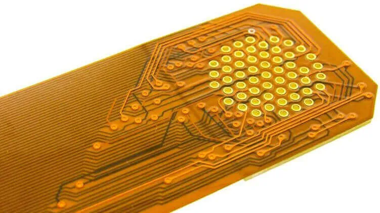 Flex PCB Transmission Line Diagram