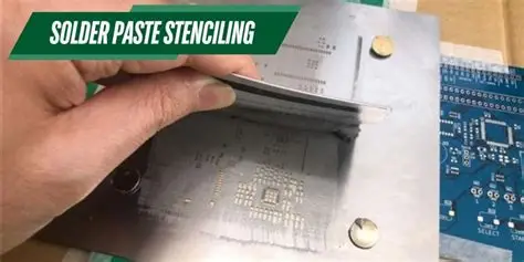 Solder Paste Application on PCB