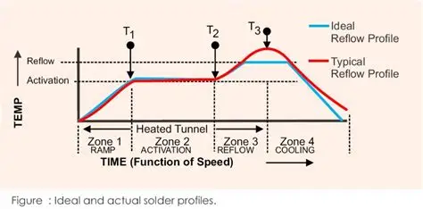 Reflow Profile Graph for Lead-Free Solder