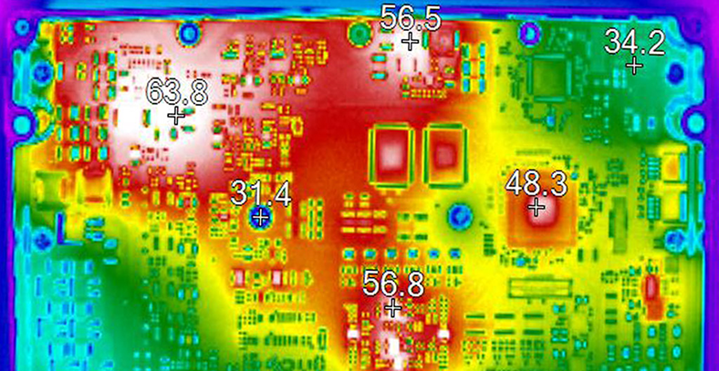 Thermal Imaging of Rigid PCB