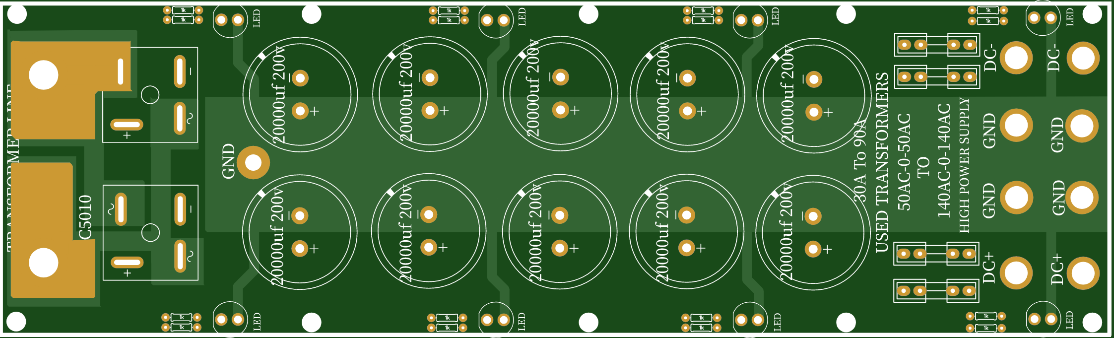 PCB Layout Example for Power Supply