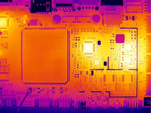Thermal Imaging of PCB Hotspot
