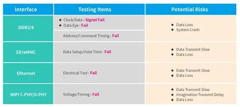 Signal Integrity Comparison Chart
