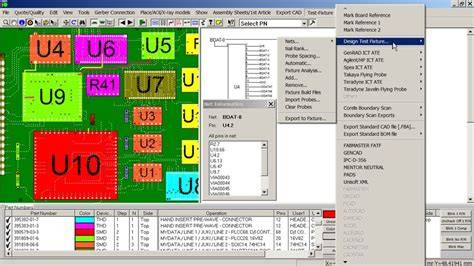 ICT Result Screen Showing Pass/Fail Map