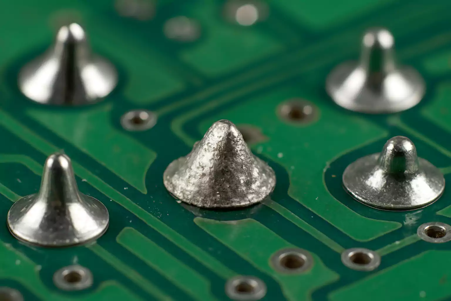 Cold Solder Joint Close-Up