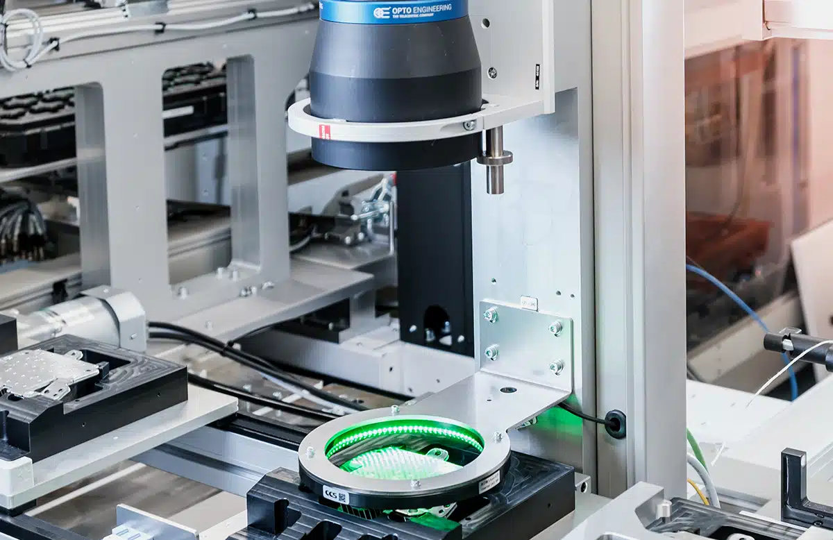 Automated Optical Inspection Setup for Leaded Joints