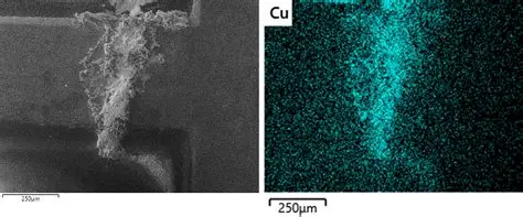 Electrochemical Migration Dendrite Formation