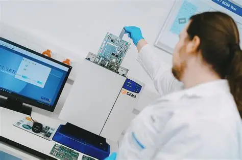 ROSE Testing Equipment Setup for PCB Cleanliness