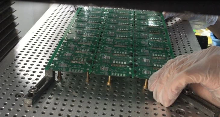 PCB Assembly Line Stencil Printing Station