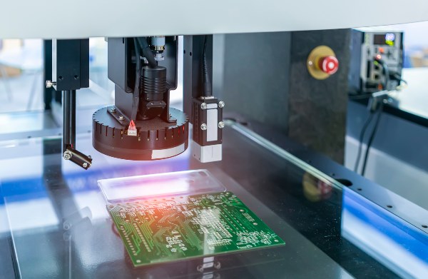 PCB Inspection Under Magnification