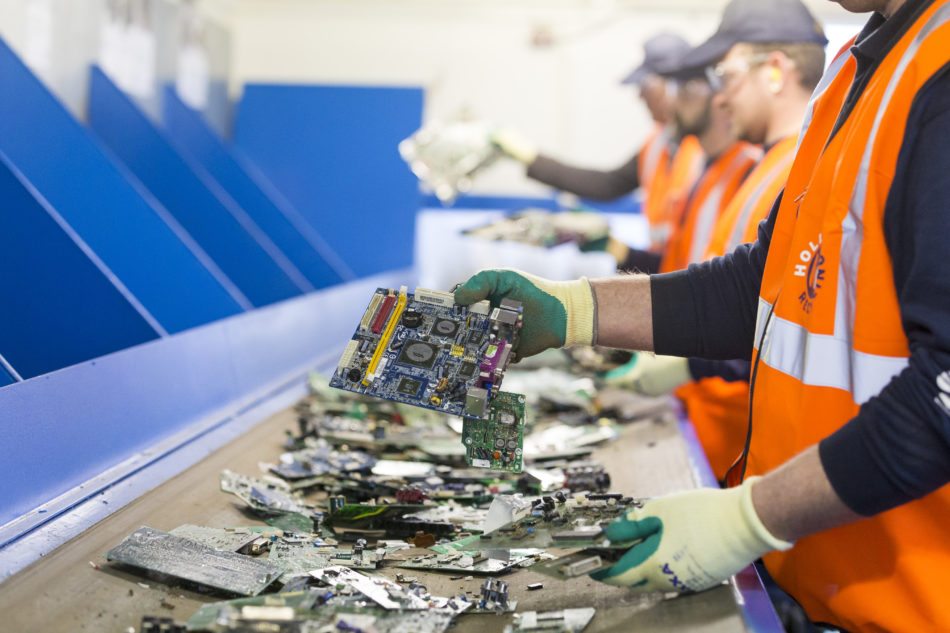 Organized Component Sorting for Recycling