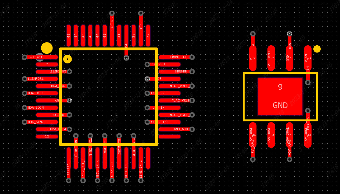 Fanout Routing Patterns on BGA