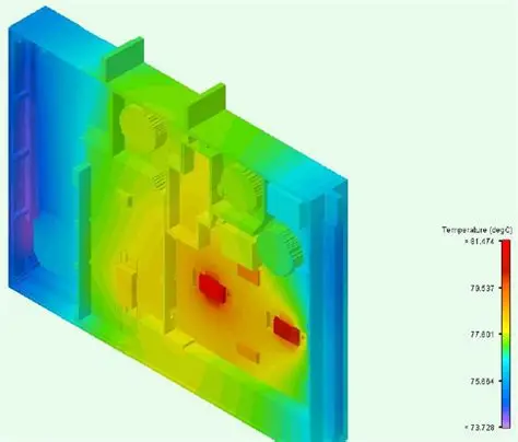 PCB Thermal Simulation Results