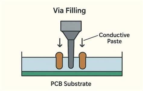 Via fill and planarization process steps