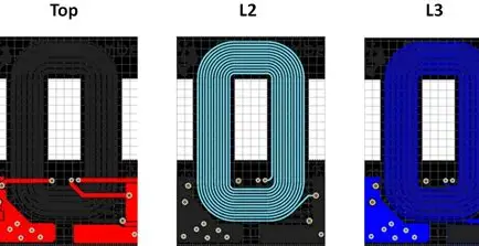 Planar Coil PCB for Wireless Charging