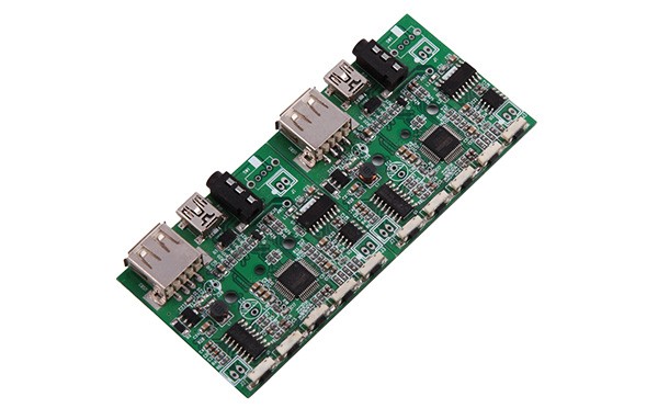 VR Headset PCB Component Placement Example'