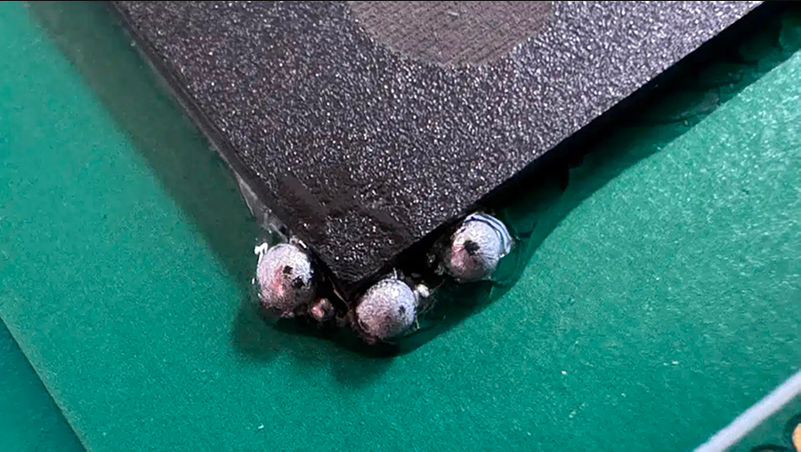 Solder Ball Formation on Different Finishes