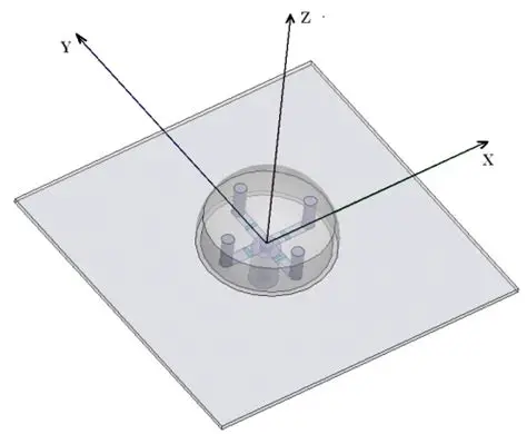 Dielectric Resonator Antenna Cross Section