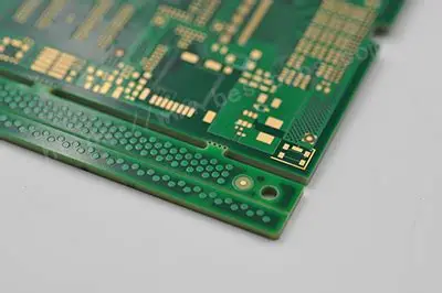 PCB Panel with Mouse Bite Tabs
