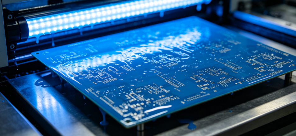 Solder Mask Coating and Exposure