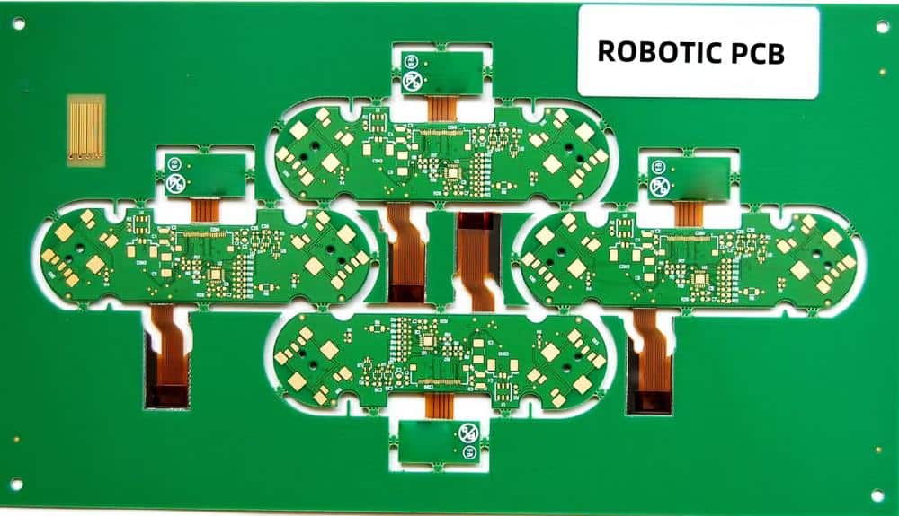 Rigid-Flex PCB Assembly in Robotic Controller