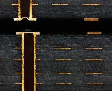PCB Hole Quality Cross-Section